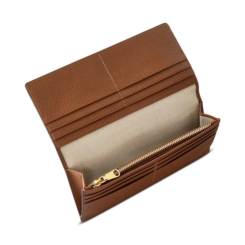 Radley London the Rathbone Large Leather Bifold Wallet - Saddle - Picture 2 of 3